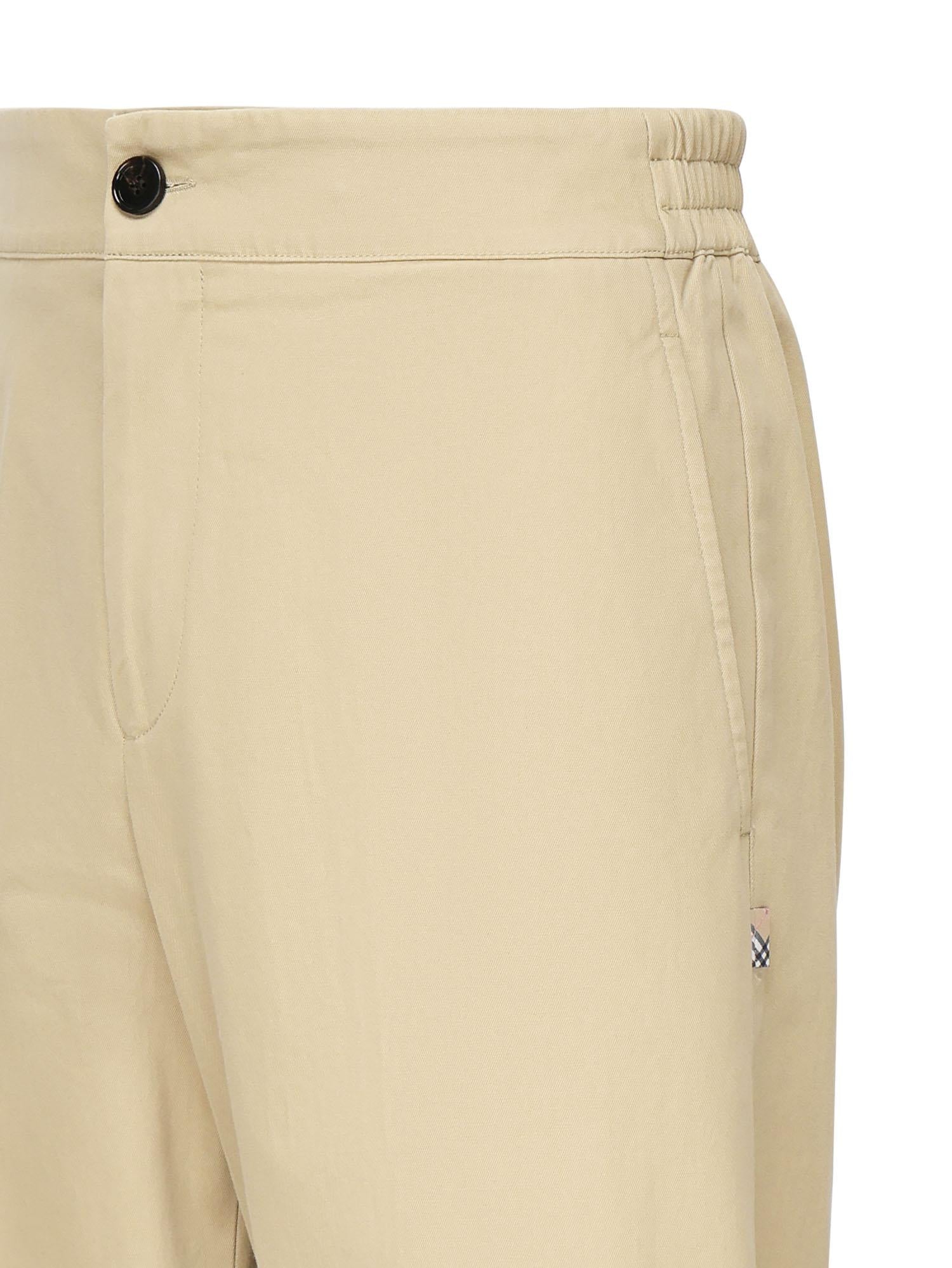 Pantaloni in gabardine 8111203 C2981 BURBERRY 