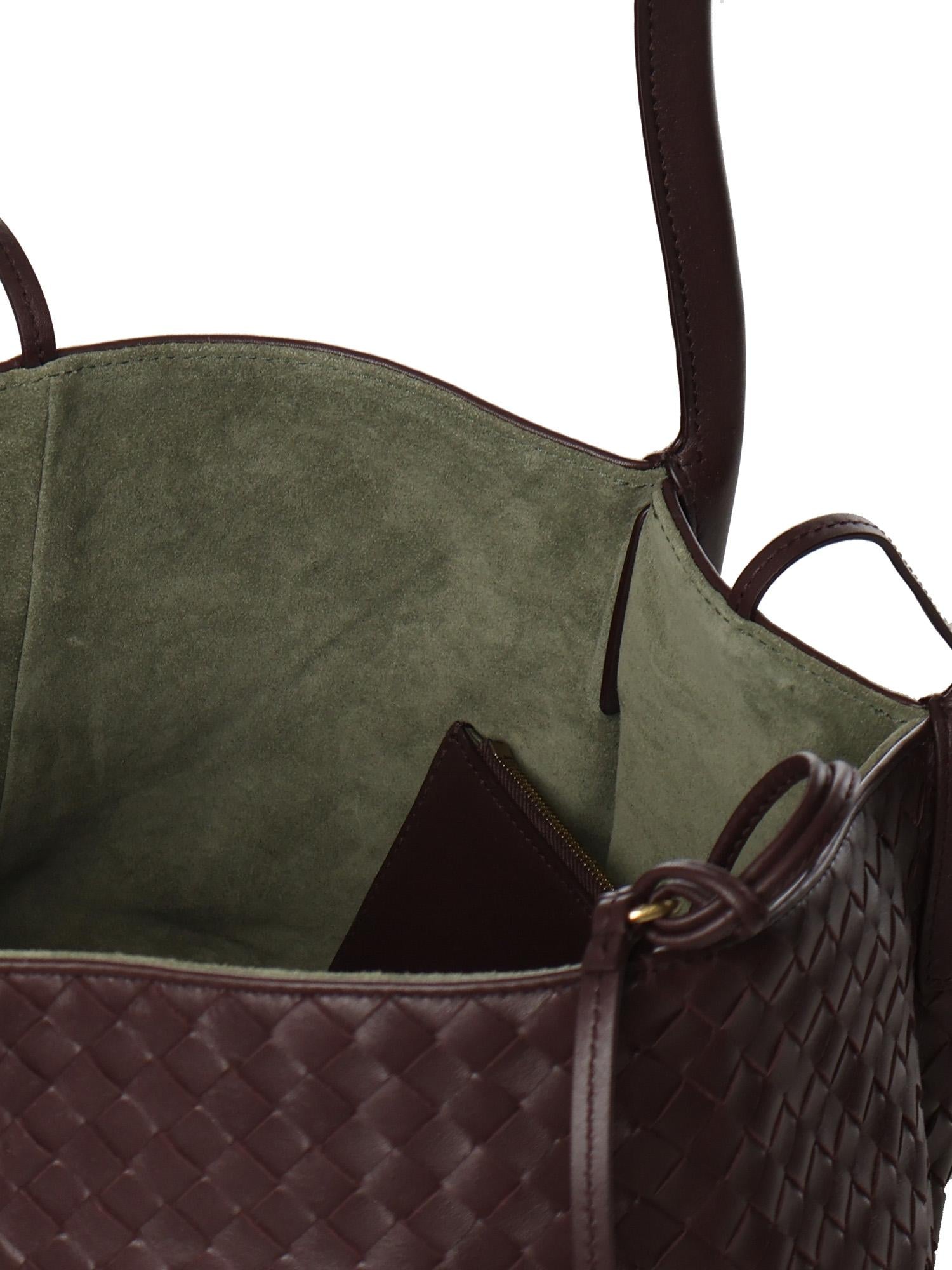 Borsa tote Pinacoteca in pelle 854371 V5AG12203 BOTTEGA VENETA 