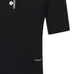 Maglia stile polo con logo 105450 A2Q9Z99 PINKO 