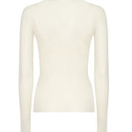 Maglia semitrasparente a costine 102977 A1NDZ09 PINKO 