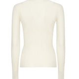 Maglia semitrasparente a costine 102977 A1NDZ09 PINKO 