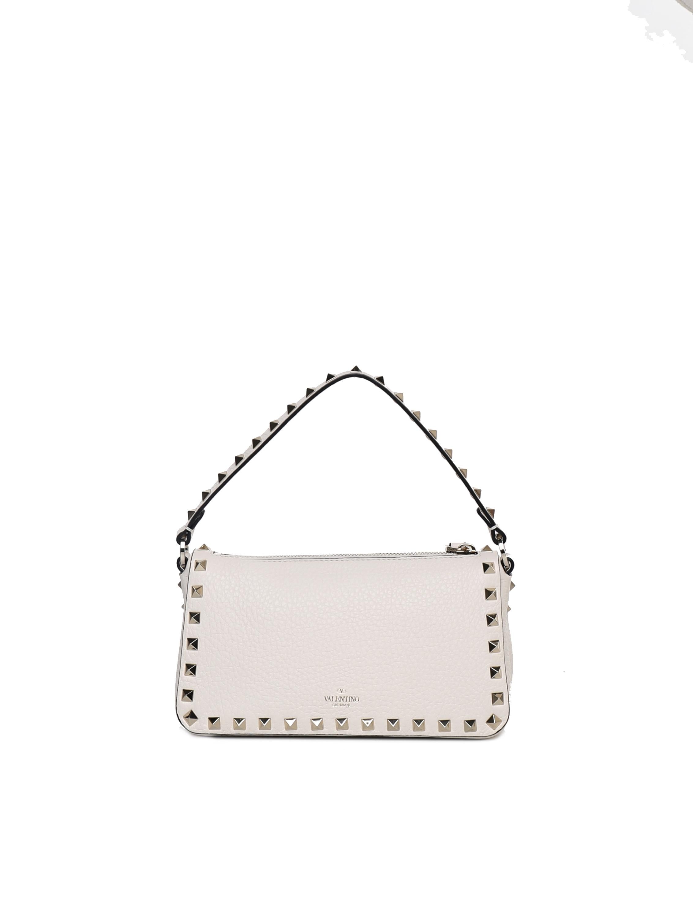 Borsa piccola a tracolla Rockstud in vitello 8W2B0J47 VSFI16 VALENTINO GARAVANI 