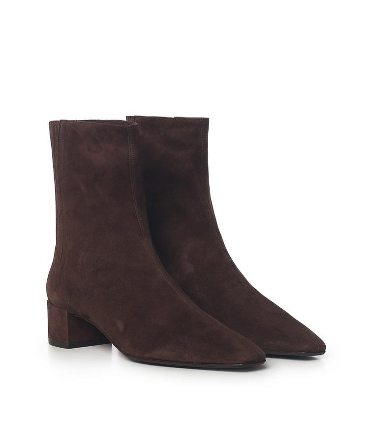 Stivaletti Saint Honore in suede SHOMIDB8 SUEESP AQUAZZURA 