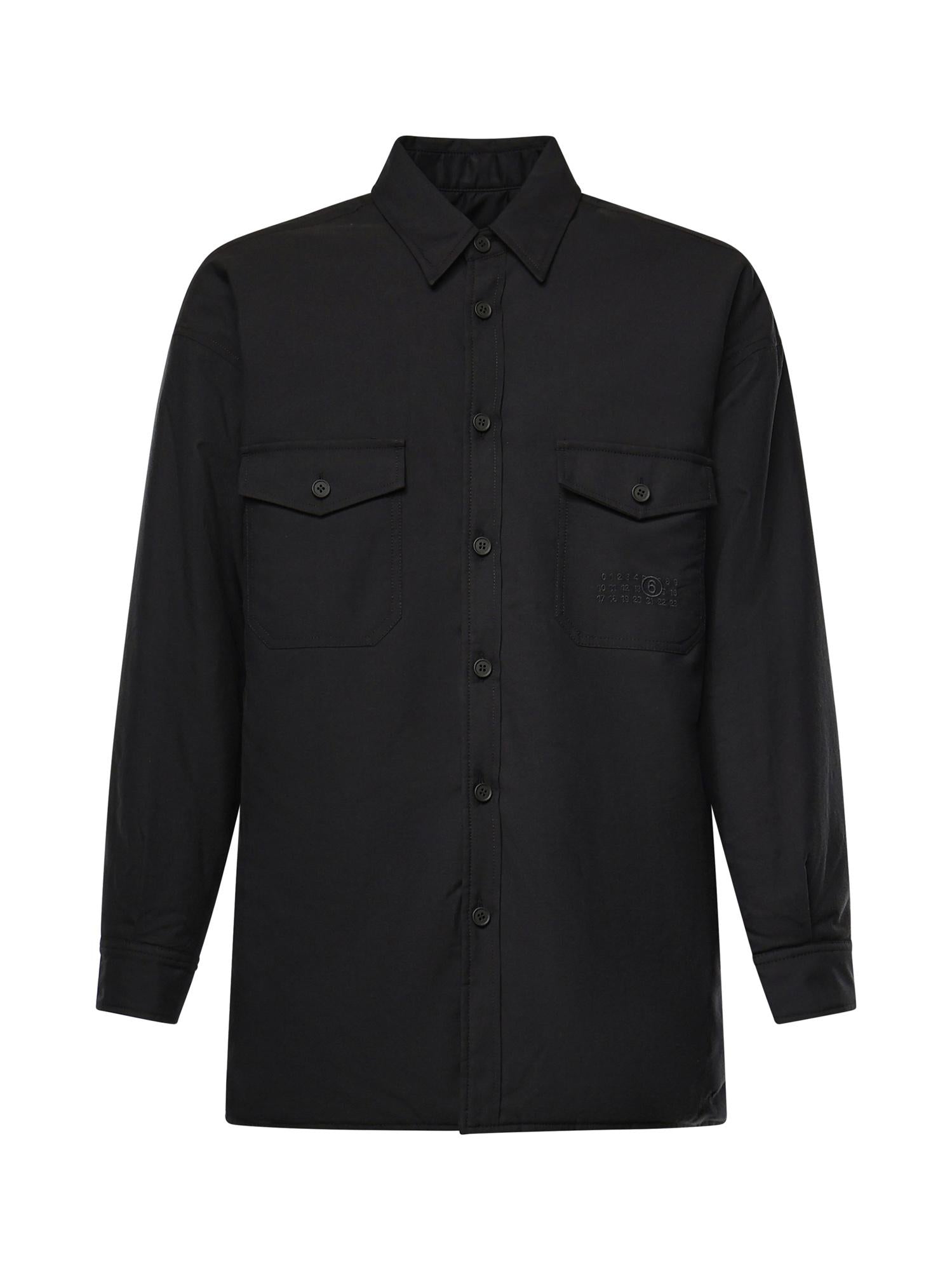 Camicia in misto lana<BR/> SH0DT0045 MTN193962 MM6 Maison Margiela 