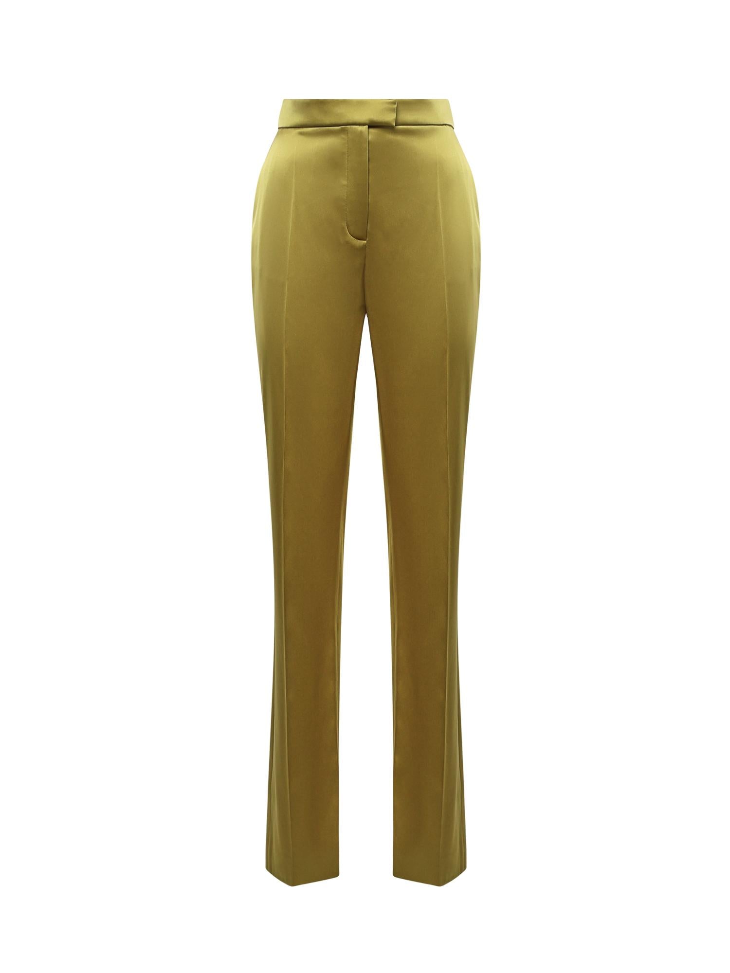 Pantaloni in doppia duchesse stretch 8B0RB786 A8HV72 VALENTINO GARAVANI 