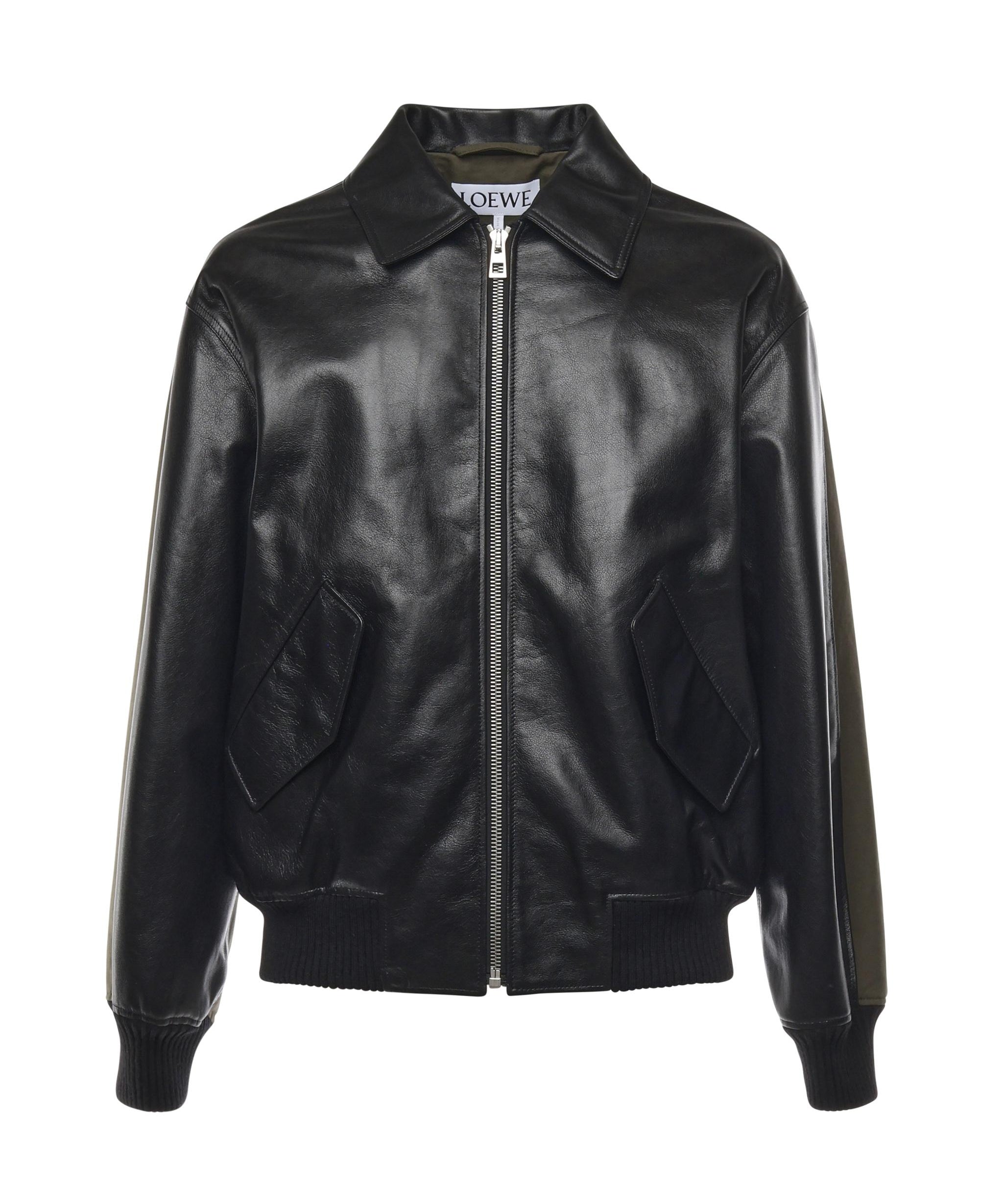 Bomber ibrido in nappa di vitello e cotone H526Y02WAM 1217 LOEWE 