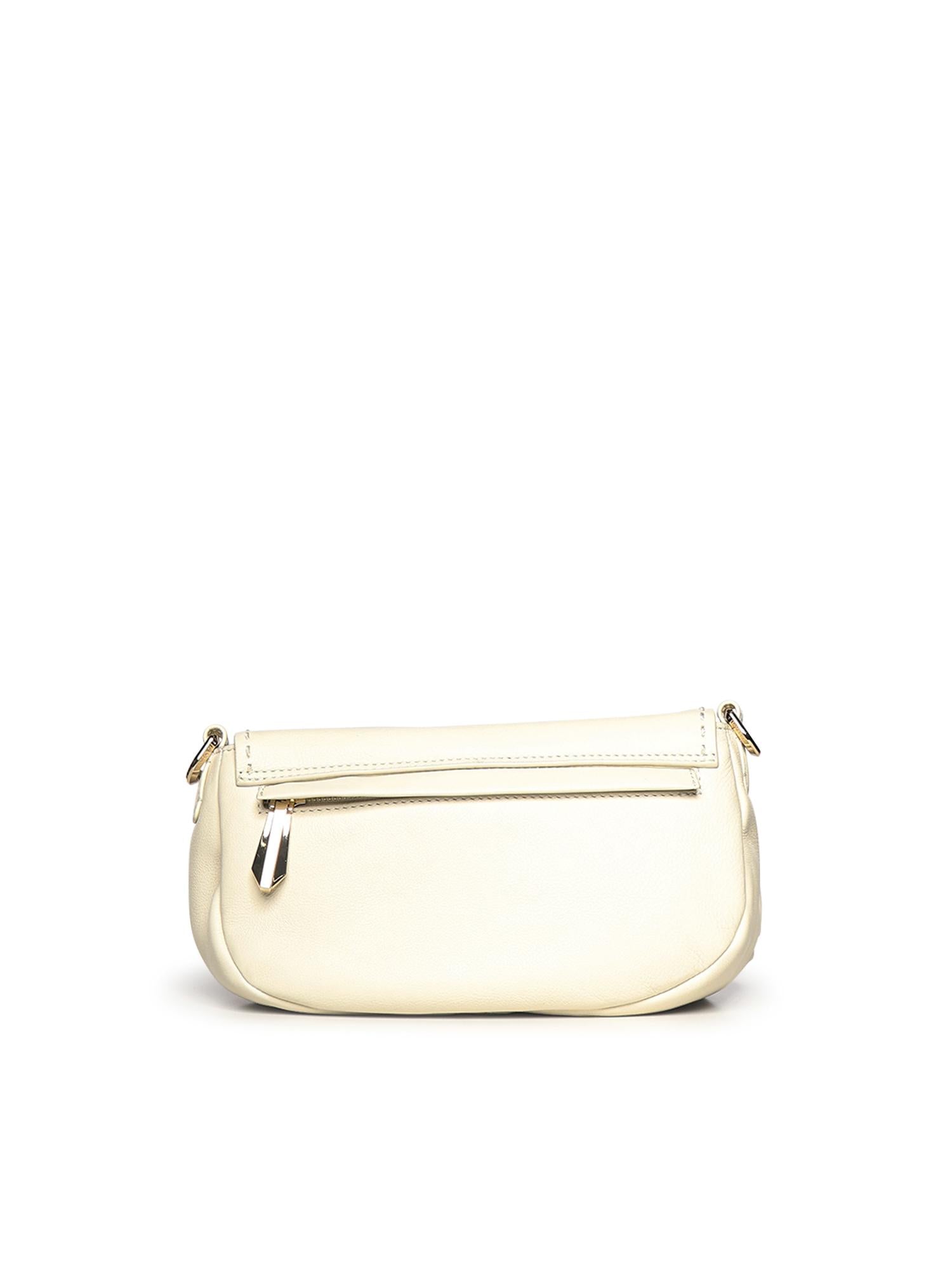 Borsa a spalla in pelle BIBP9VJ01 AVORIO BIASIA 