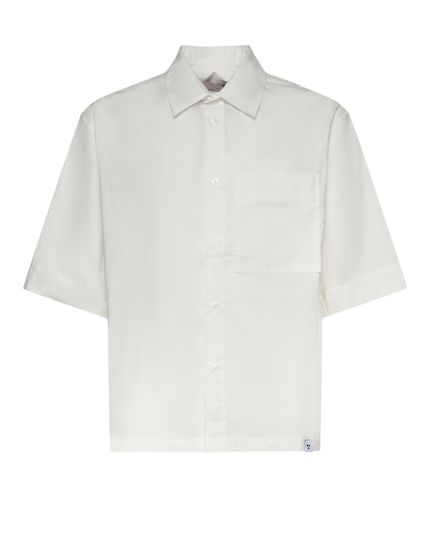 Camicia Nelson in cotone 026ST171PO LATTE WOC 