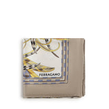 Foulard in seta con stampa 310234 791388003 FERRAGAMO 
