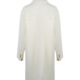 Cappotto bouclé in lana e mohair 709034 V25G09000 BOTTEGA VENETA 