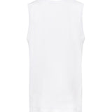 Canotta over con placca logo G8QJ5T G7N7AW0800 DOLCE & GABBANA 