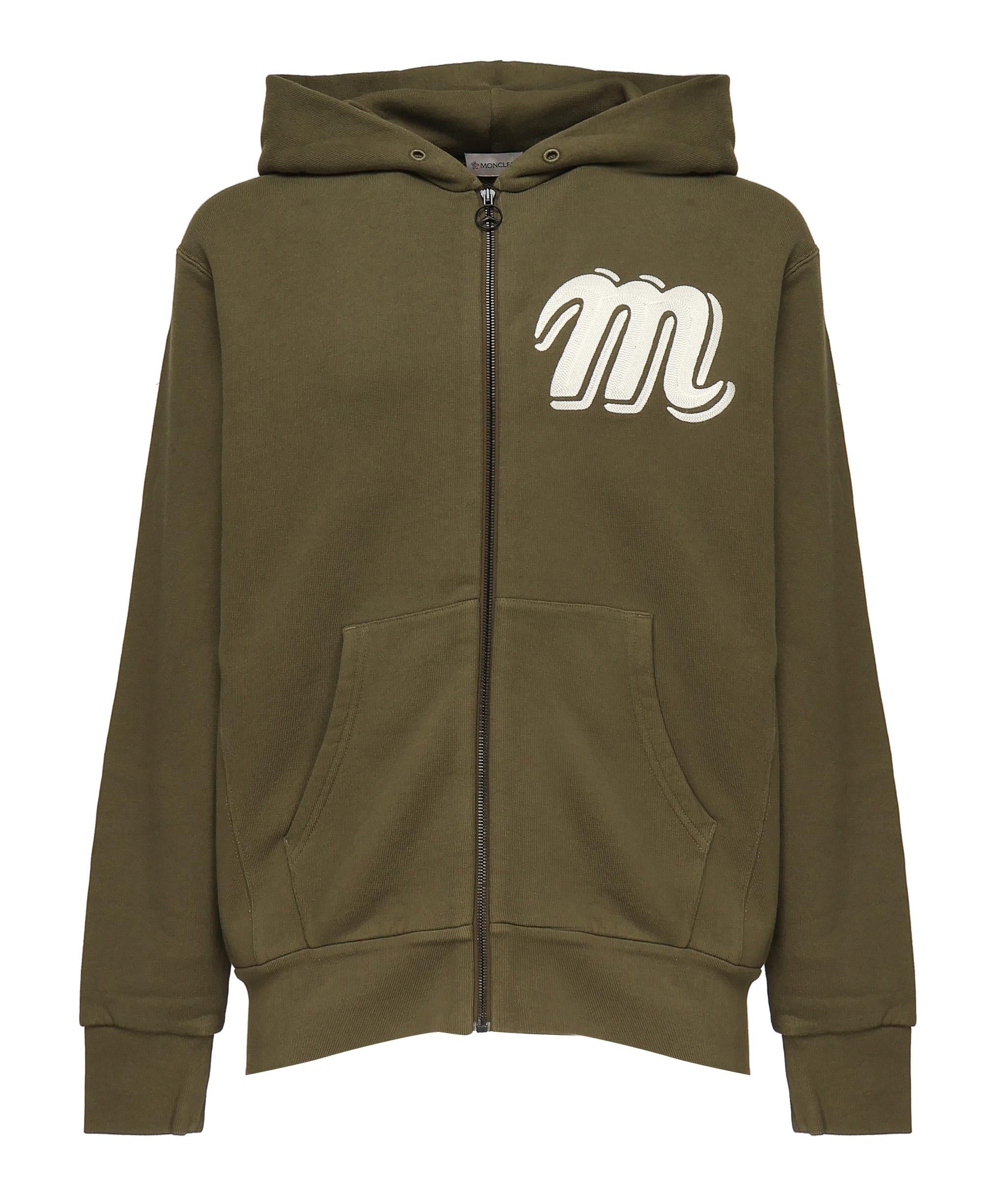 Felpa logo con cappuccio K14018G00004 89AWV816 MONCLER GENIUS 