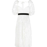 Abito midi Marlene CD2909-SP23 -WHITE FOR LOVE & LEMONS 