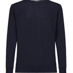 Maglia girocollo in lana e seta L76MAGL36MAG0L018 11-01 ELEVENTY 