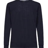 Maglia girocollo in lana e seta L76MAGL36MAG0L018 11-01 ELEVENTY 