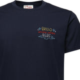 T-shirt con ricamo POT0001 05207H MC2 SAINT BARTH 