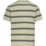 Polo in cotone a righe<BR/> 8106380 C2546 BURBERRY 