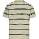Polo in cotone a righe<BR/> 8106380 C2546 BURBERRY 