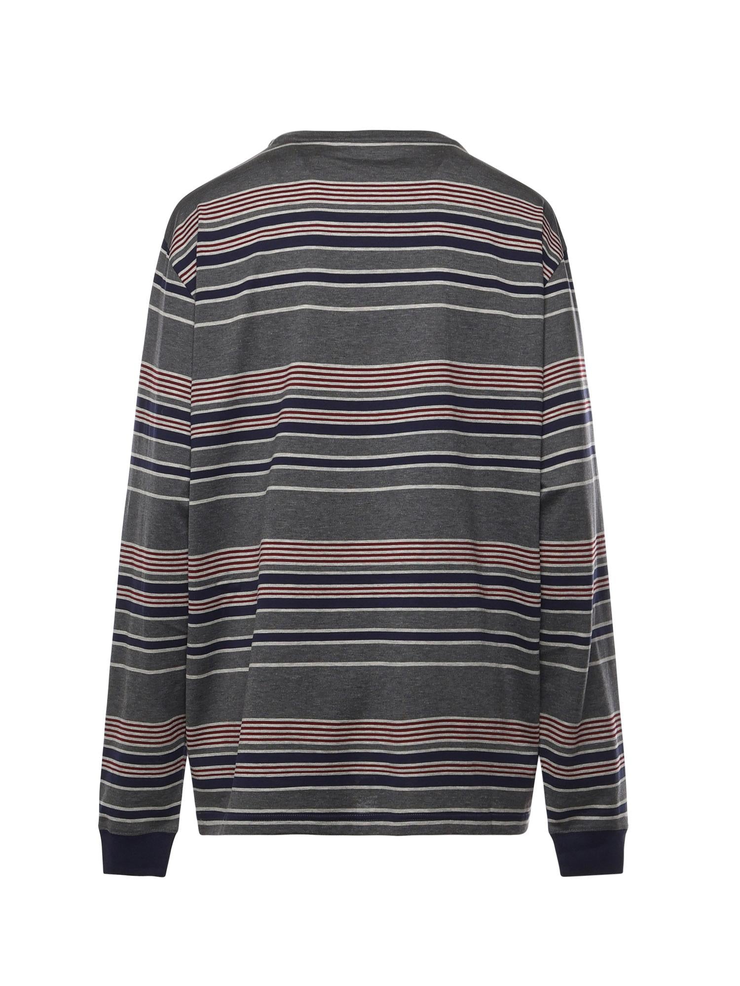 T-shirt in jersey a righe MJLA18 18ZVF0R3S MIU MIU 