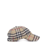 Cappello da baseball a quadri 8075641 A7026 BURBERRY 