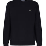 Maglioncino in misto cotone con logo AH0128 166 LACOSTE 