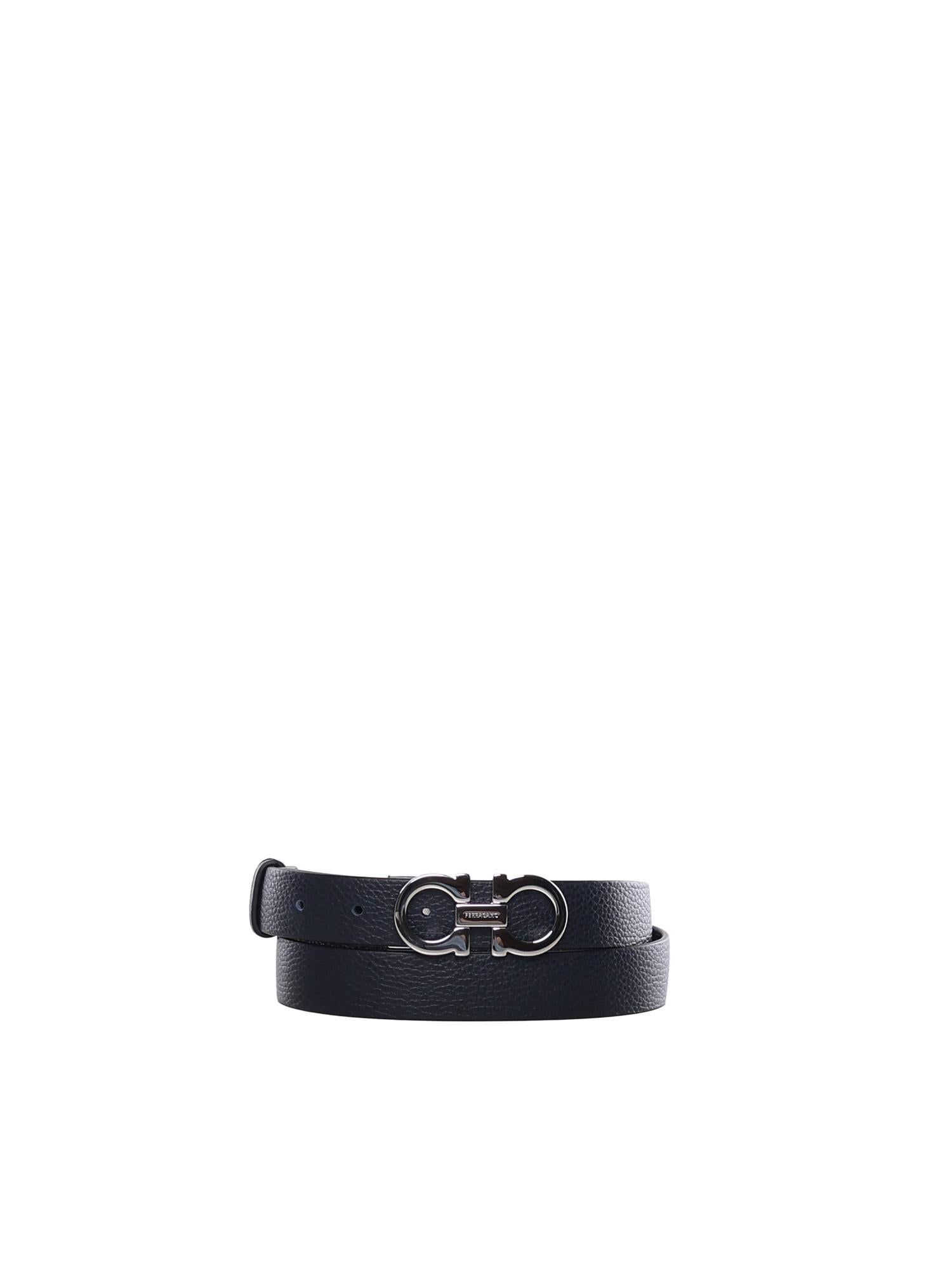 Cintura reversibile e regolabile Gancini 23A565 674261518 FERRAGAMO 