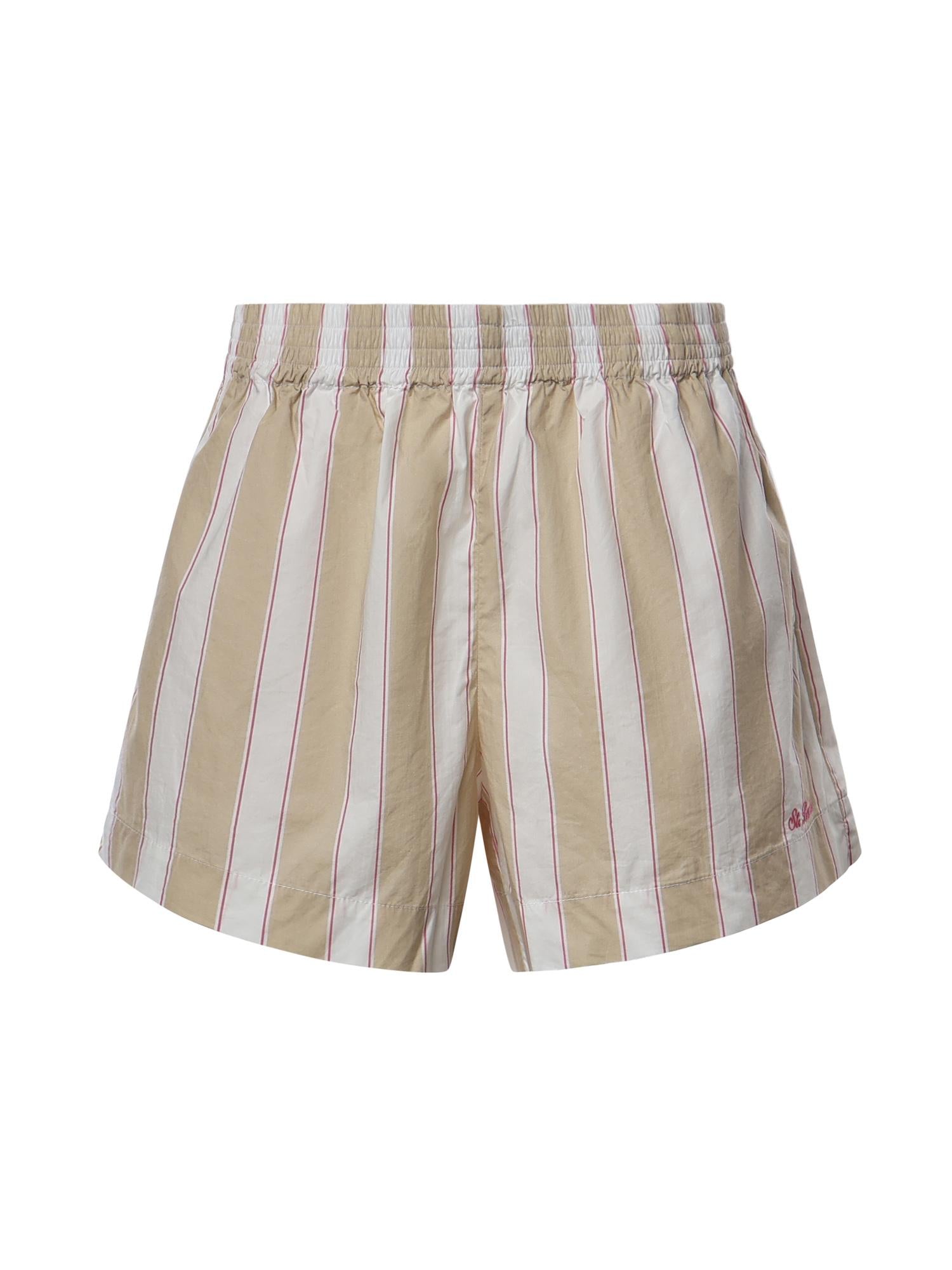 Shorts in cotone a righe MEA002 01417L MC2 SAINT BARTH 