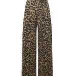 Jeans in jacquard con stampa leopardata 114701 795 ROTATE 