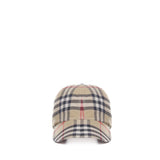 Cappello da baseball a quadri 8075641 A7026 BURBERRY 