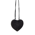 Borsa a tracolla Le Cœur in pelle e suede AA1P003CA577 999 ALAIA 