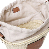 Borsa a secchiello intrecciata A223222X01 2435 LOEWE 