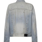 Giacca in denim con borchie AMOUJA1036 543 AMIRI 