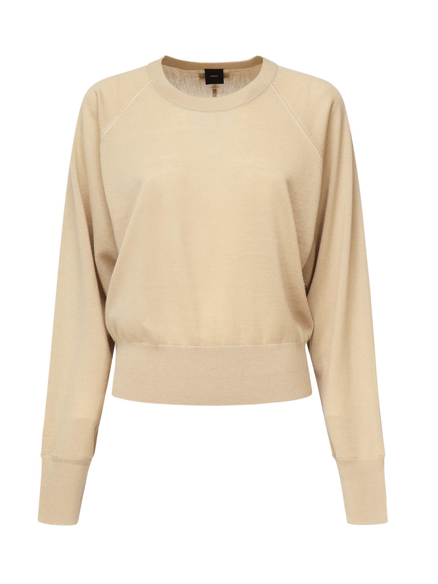 Pullover lanzarote in lana<BR/> 105417 A2PUC65 PINKO 