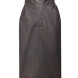 Gonna a matita in pelle 803422 YCEP21243 SAINT LAURENT 