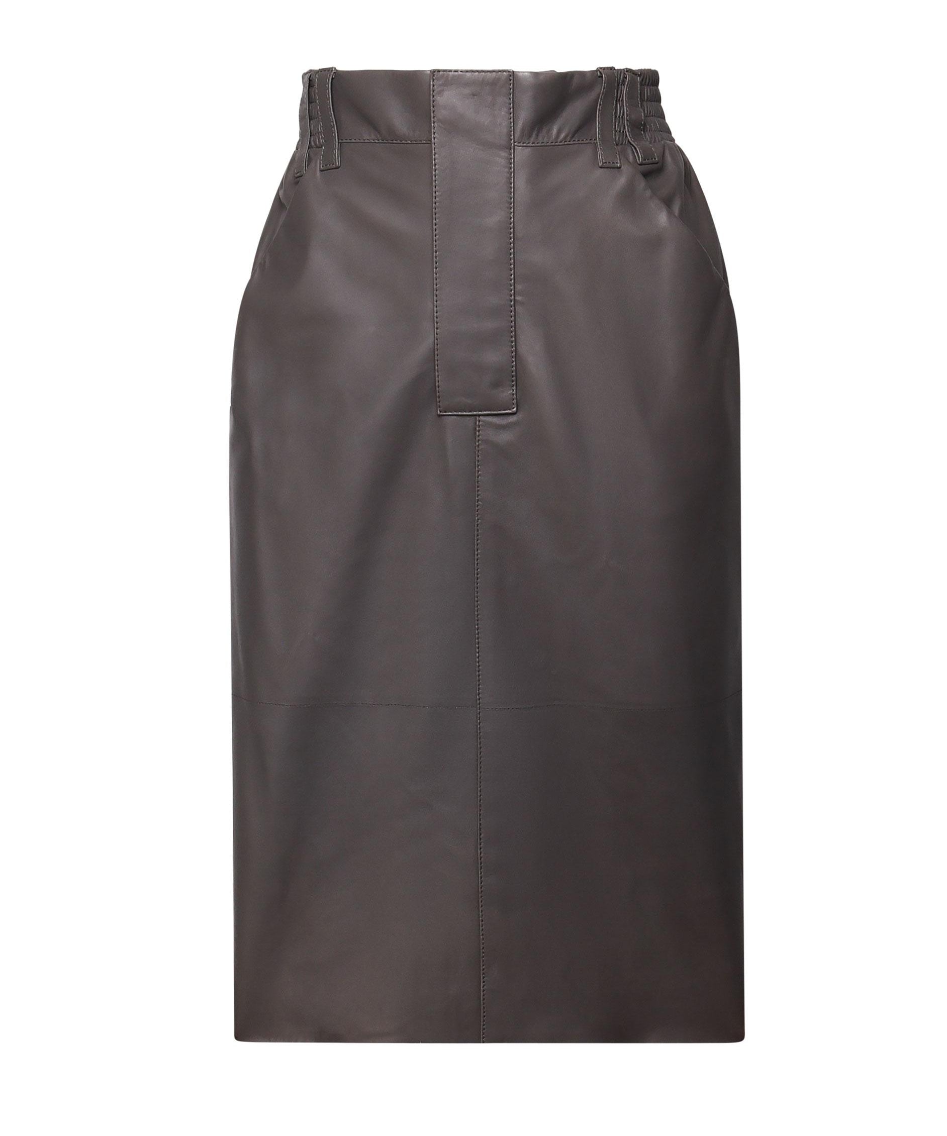 Gonna a matita in pelle 803422 YCEP21243 SAINT LAURENT 