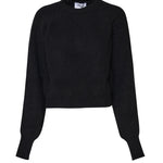 Maglioncino a costine MMDMA4084 NERO MARIUCCIA Milano 