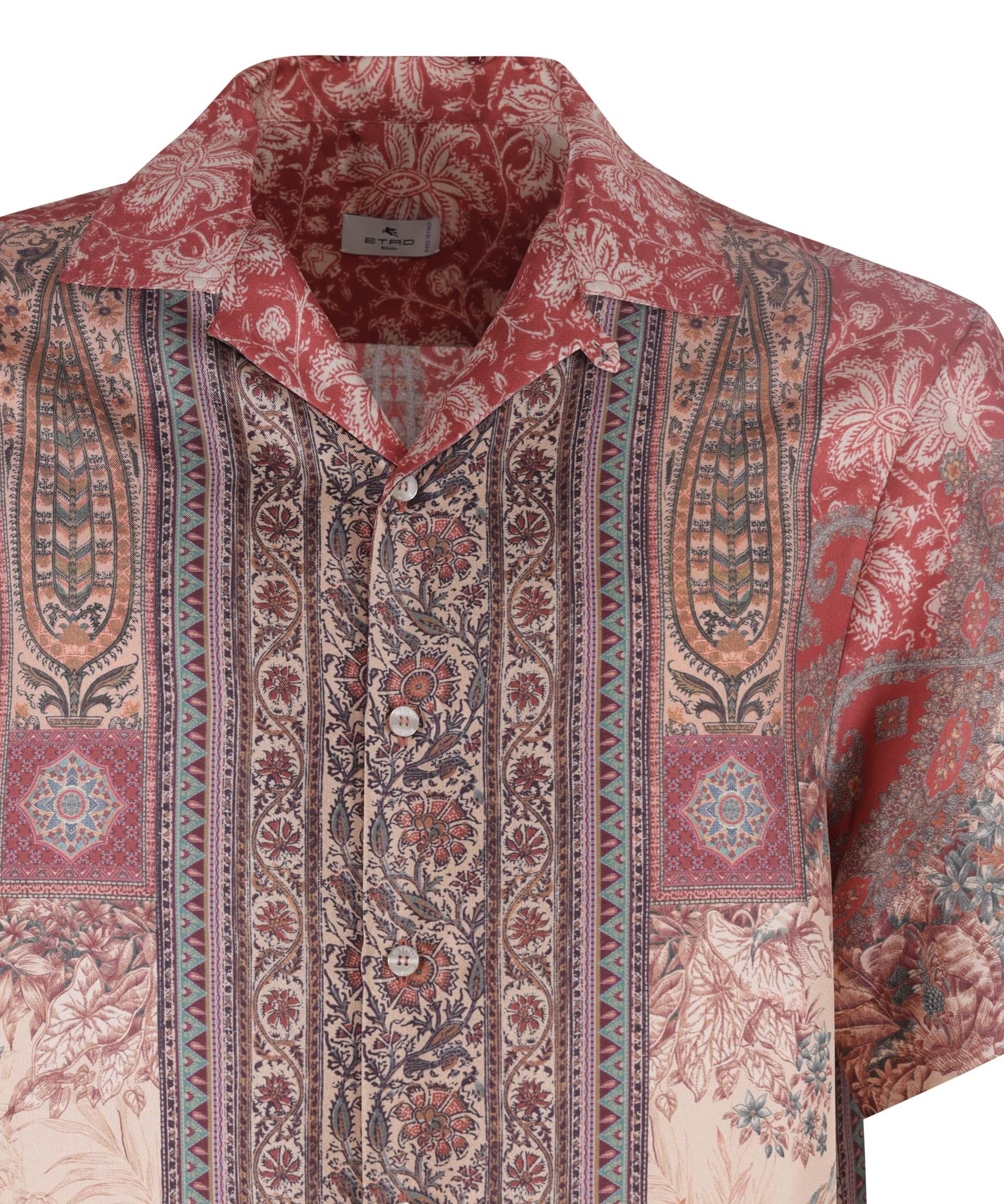 Camicia in seta stampata MRIC0013 AK575X0870 ETRO 