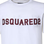 T-shirt in jersey con logo S74GD1527 D20108100 DSQUARED2 