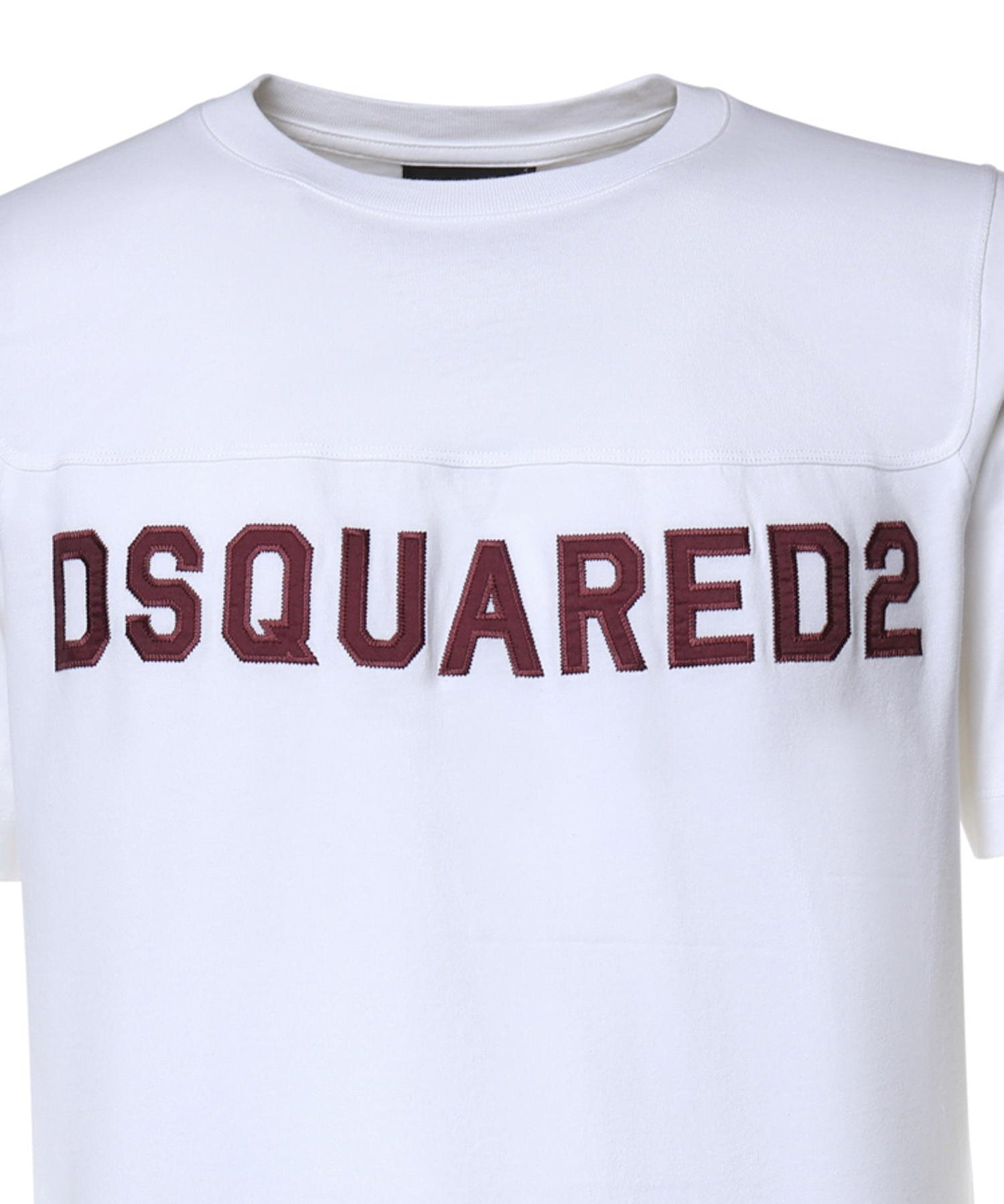 T-shirt in jersey con logo S74GD1527 D20108100 DSQUARED2 