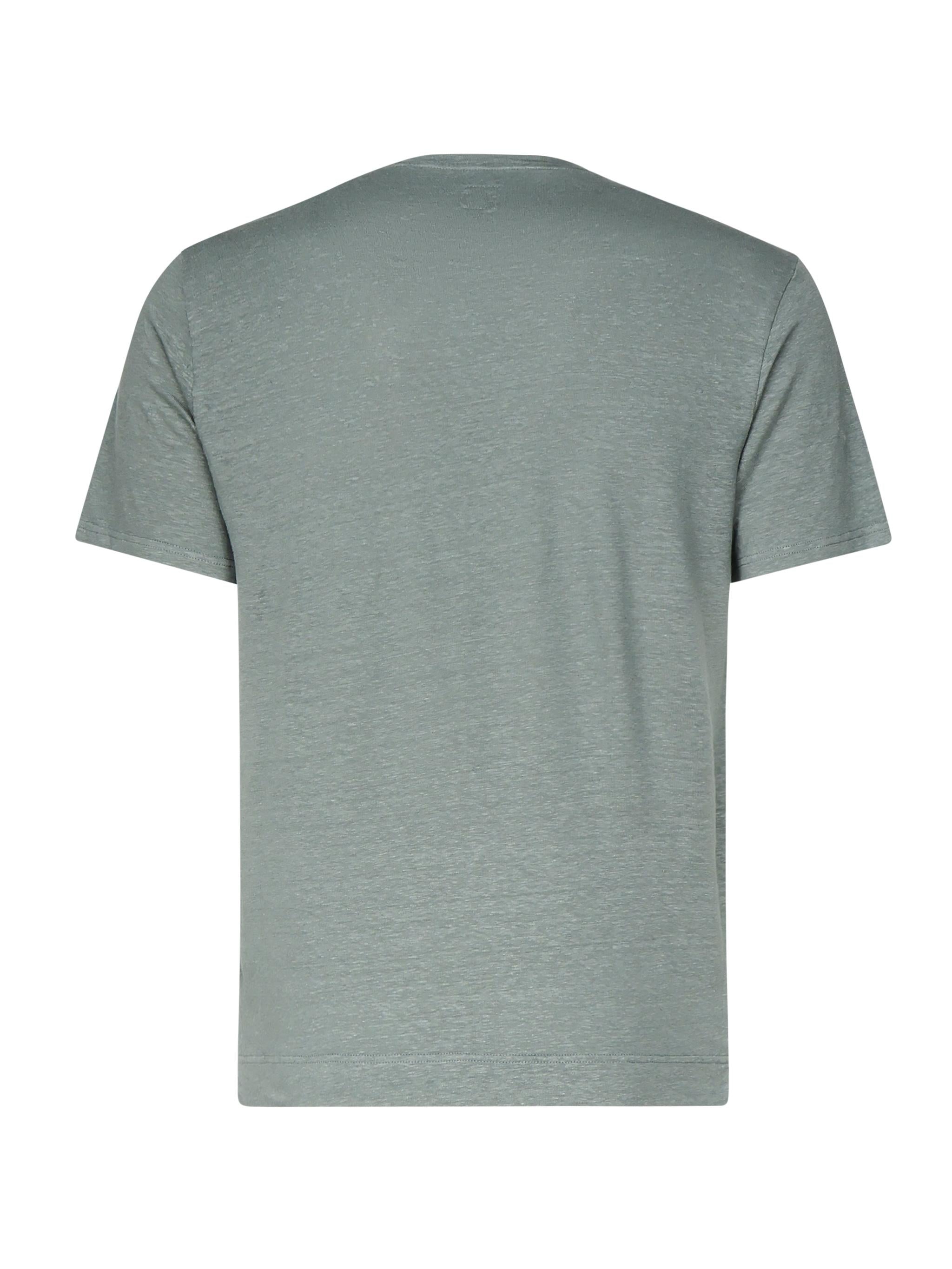 T-shirt manica corta in lino 8UED0151 710 FEDELI 
