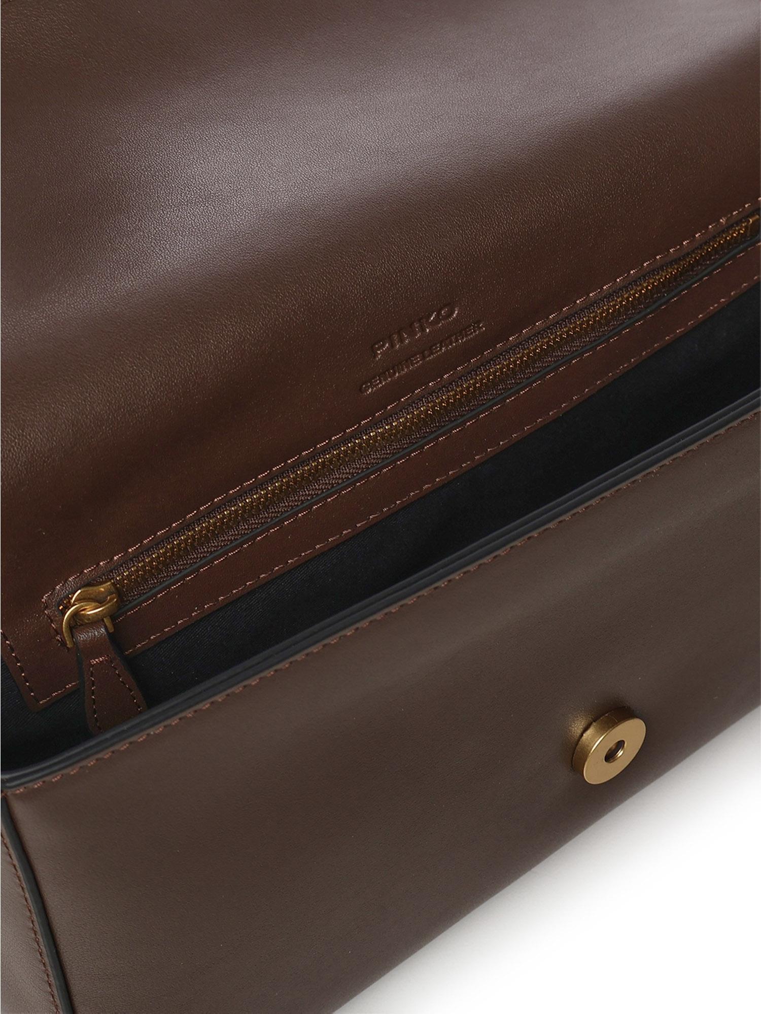 Borsa a spalla Love Bag grande in pelle 104524 A0QOL74Q PINKO 