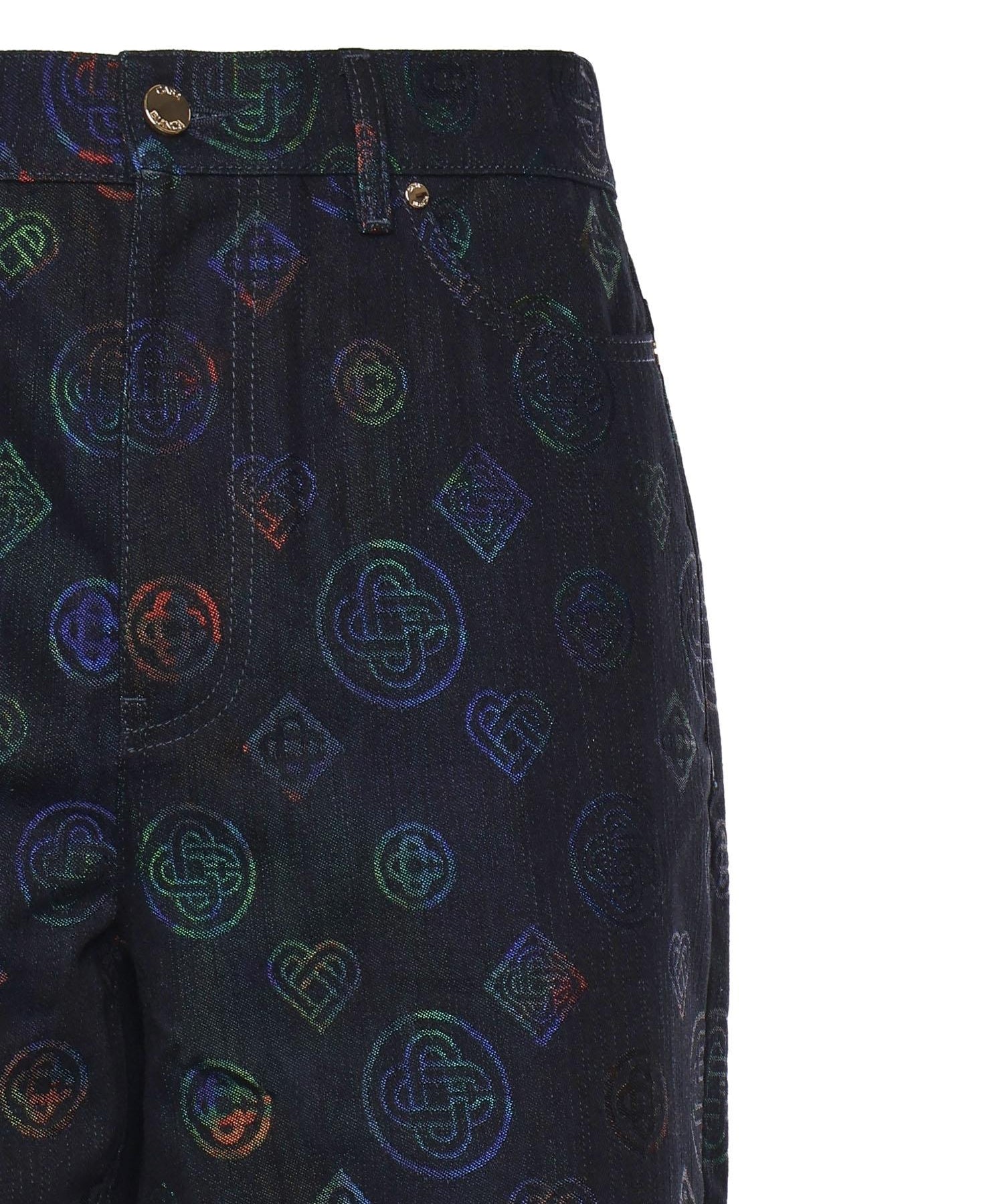 Jeans Heatmap in denim MSP26TR384 01 CASABLANCA 