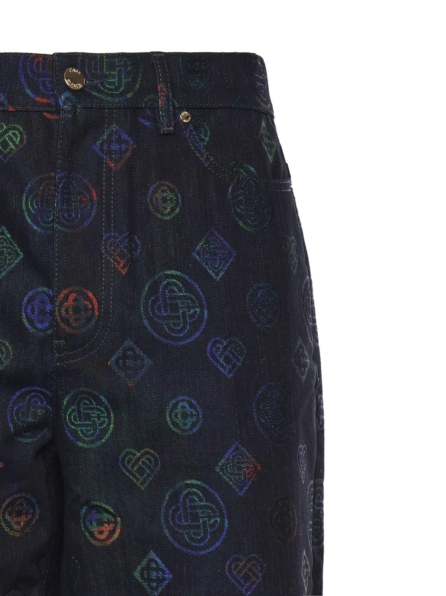 Jeans Heatmap in denim MSP26TR384 01 CASABLANCA 