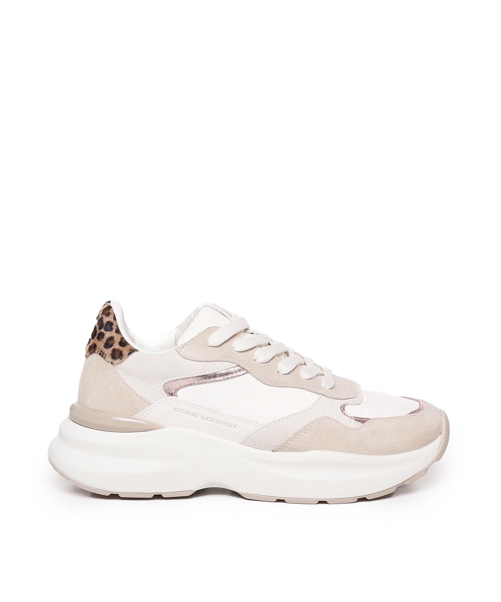 Sneakers in pelle e gomma 21702AA7 14 CRIME LONDON 