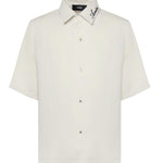 Camicia Camp con logo AMSTCA1127 271 AMIRI 