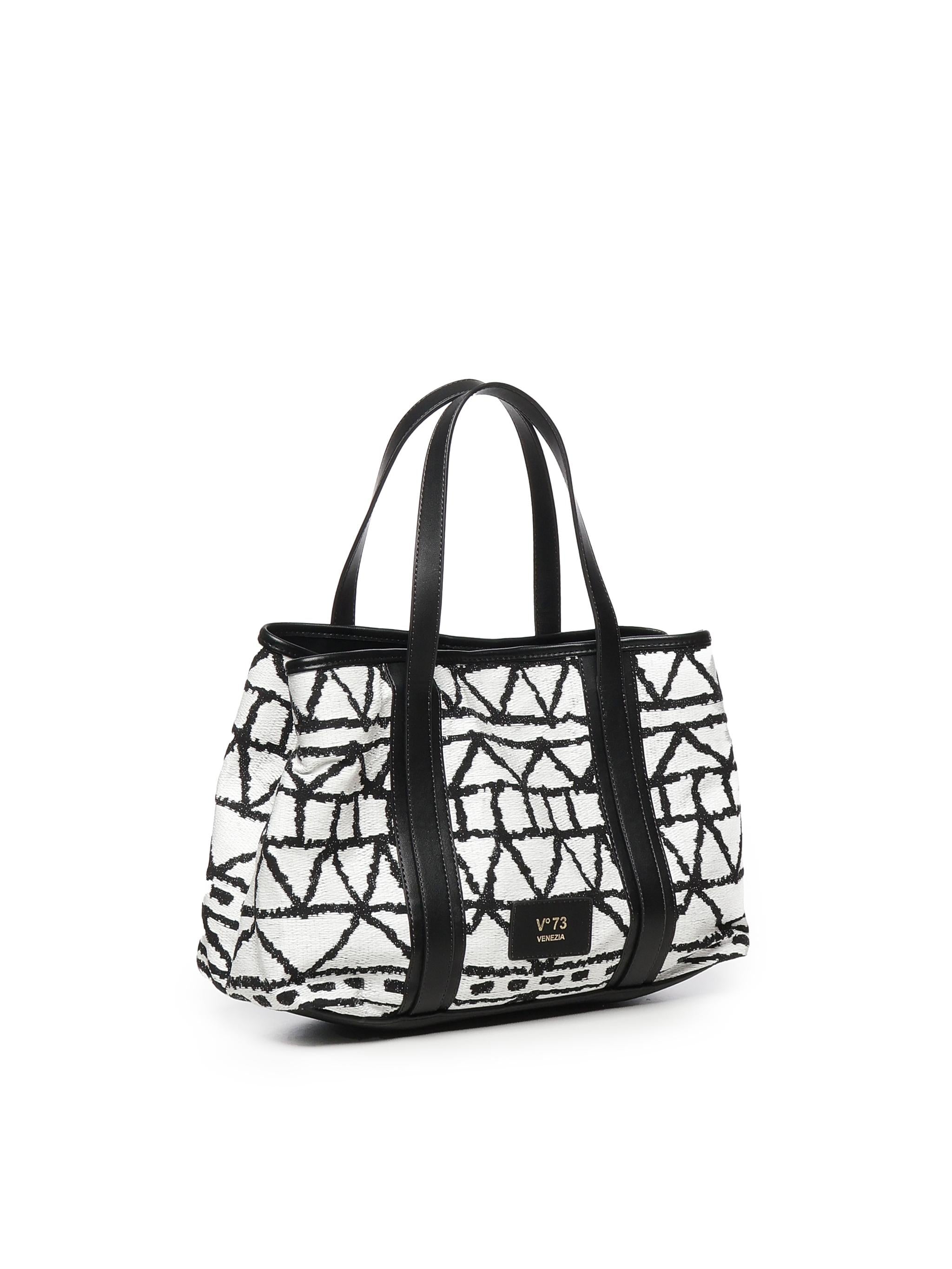Borsa Tote Beth mini 73BS8VH02 BETHNERO/BIANCO V° 73 
