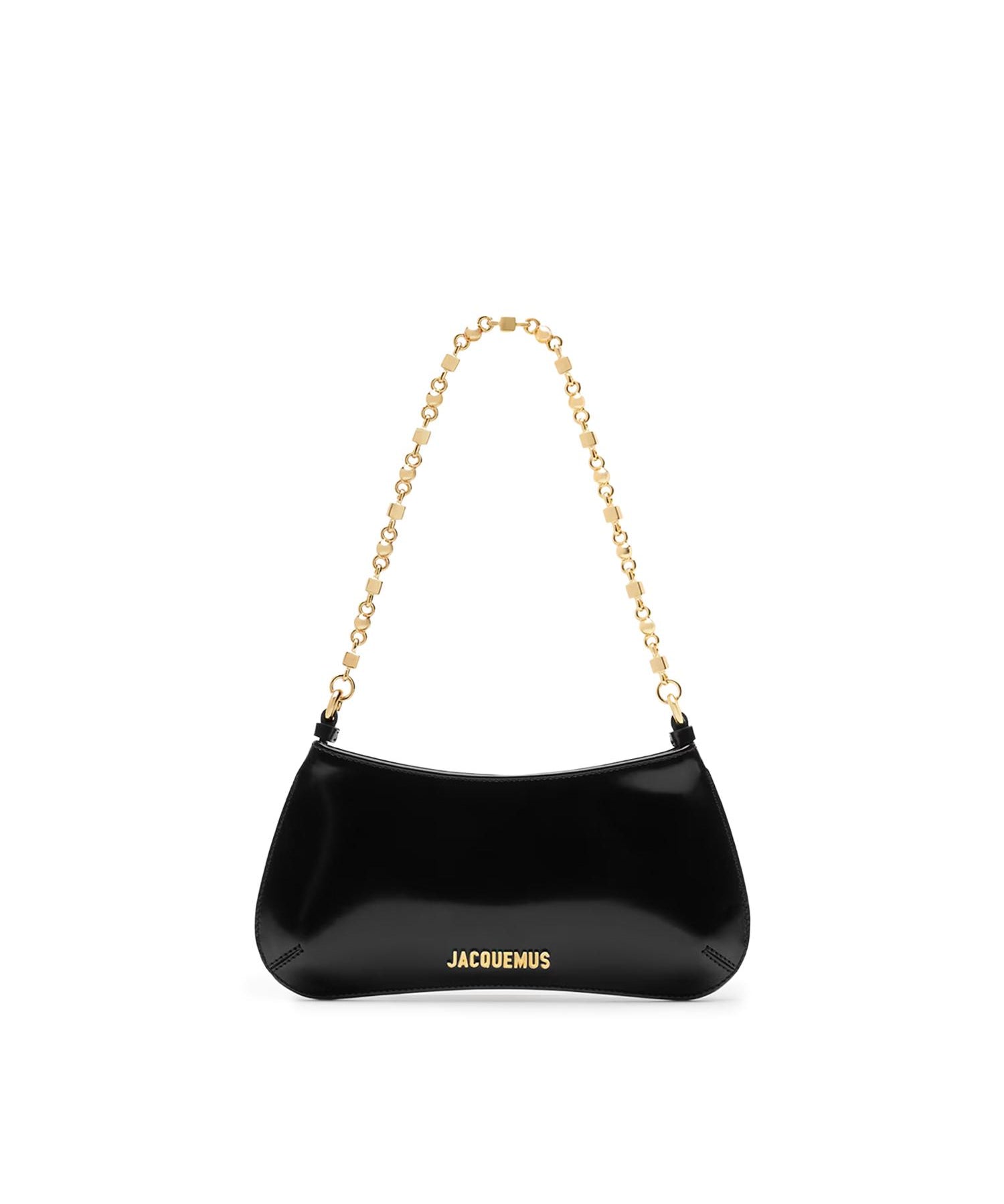 Borsa a spalla Bisou piccola in pelle BAW00404BC18A01 990 JACQUEMUS 