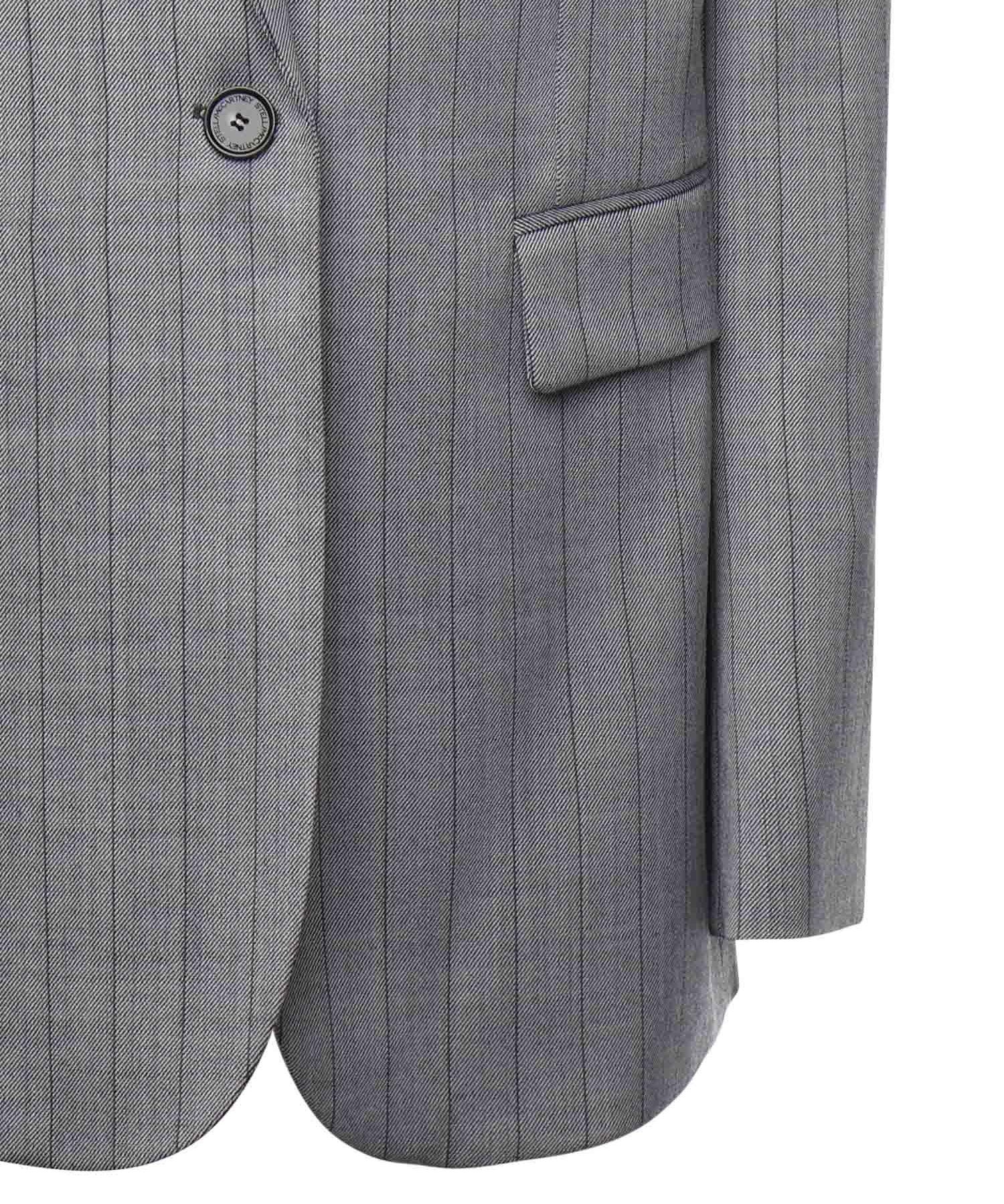 Giacca monopetto con motivo gessato 650139 3GR6501202 STELLA McCARTNEY 