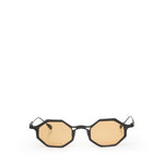 Occhiali da sole Jacaré CPT52 BLK/ORANGE CAPOTE 