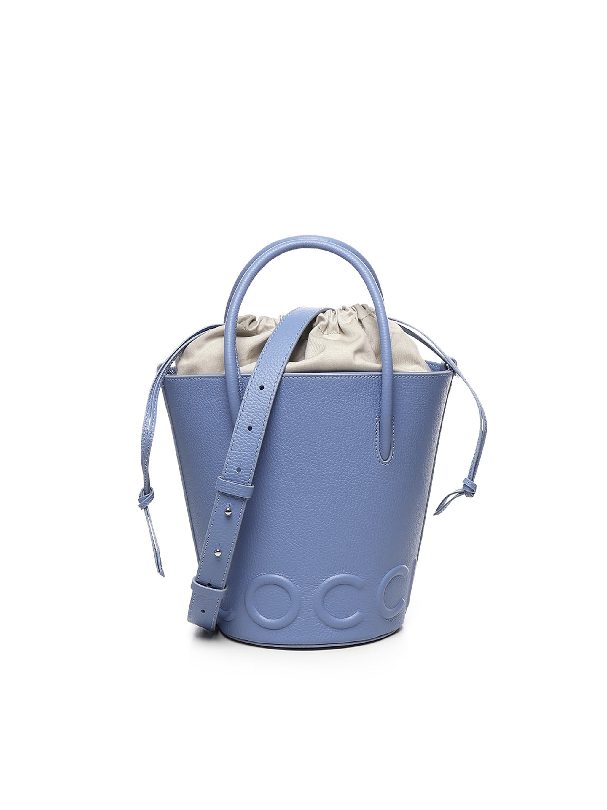 Secchiello Myrtha in pelle con grana<BR/> E1QBB230101 B36 COCCINELLE 